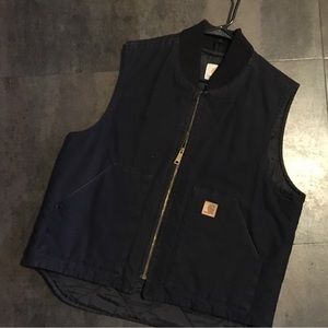 Carhartt vest {navy blue}